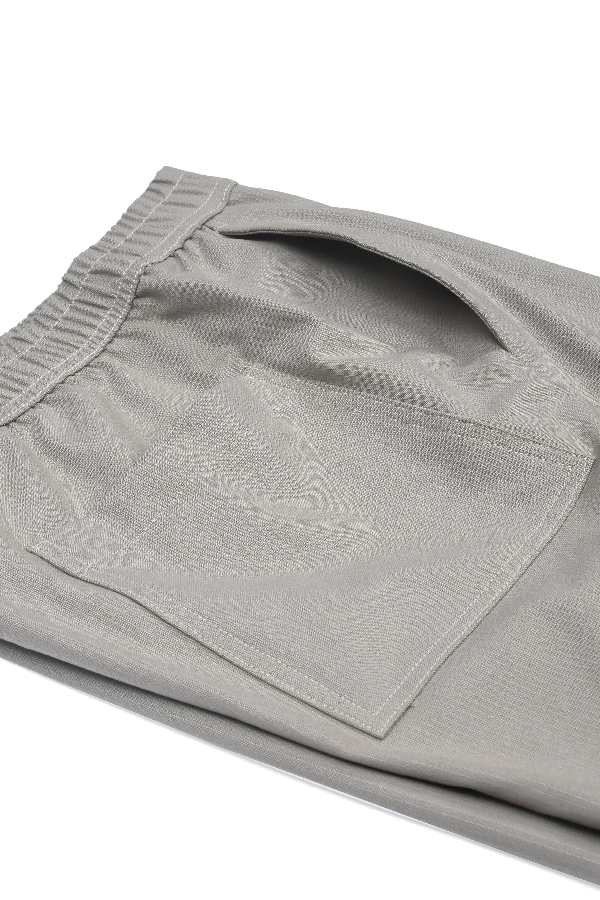 EASY IRON FLEXIWAIST RELAXED TROUSERS IN BEIGE