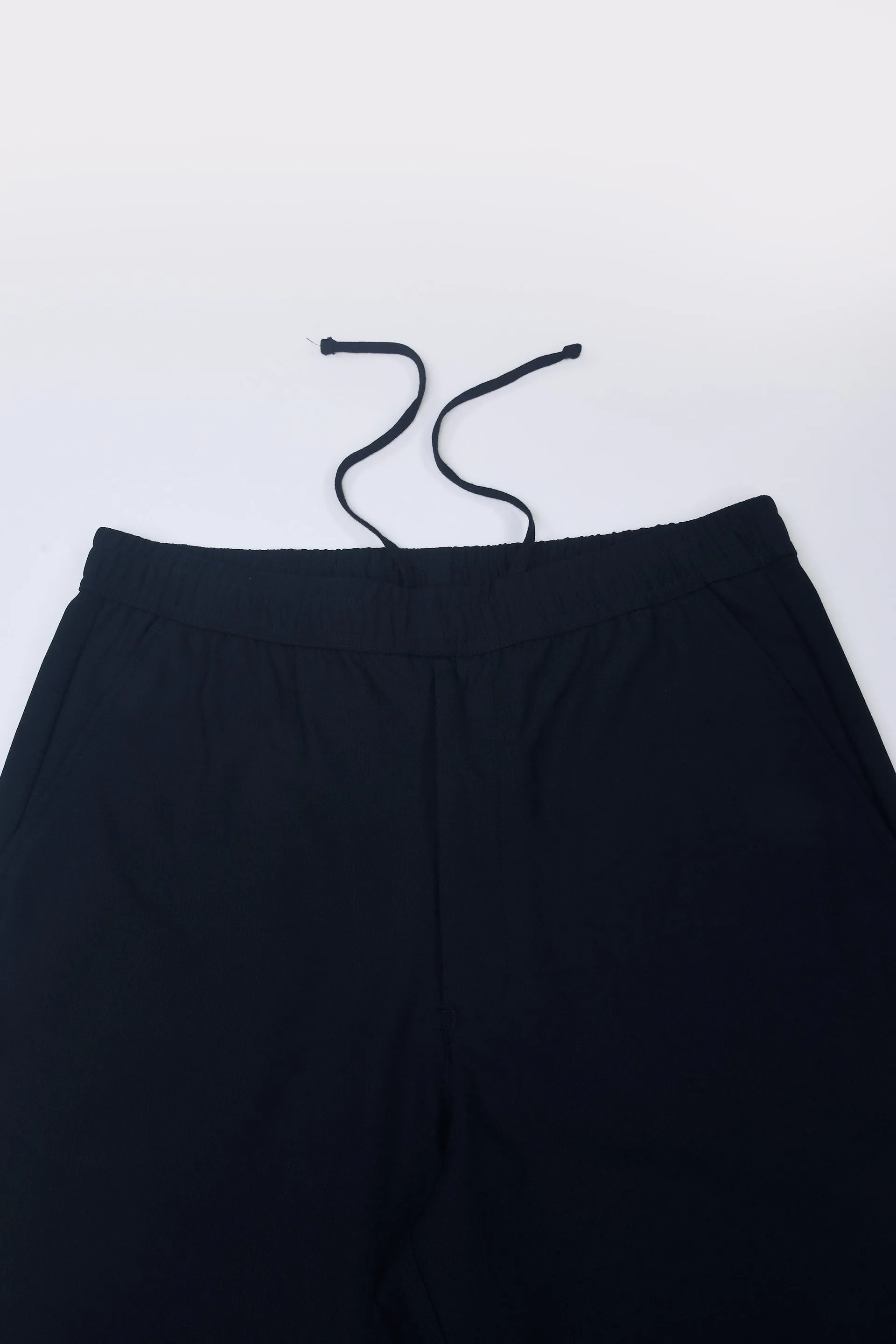 EASY IRON FLEXIWAIST RELAXED TROUSERS IN BLUE