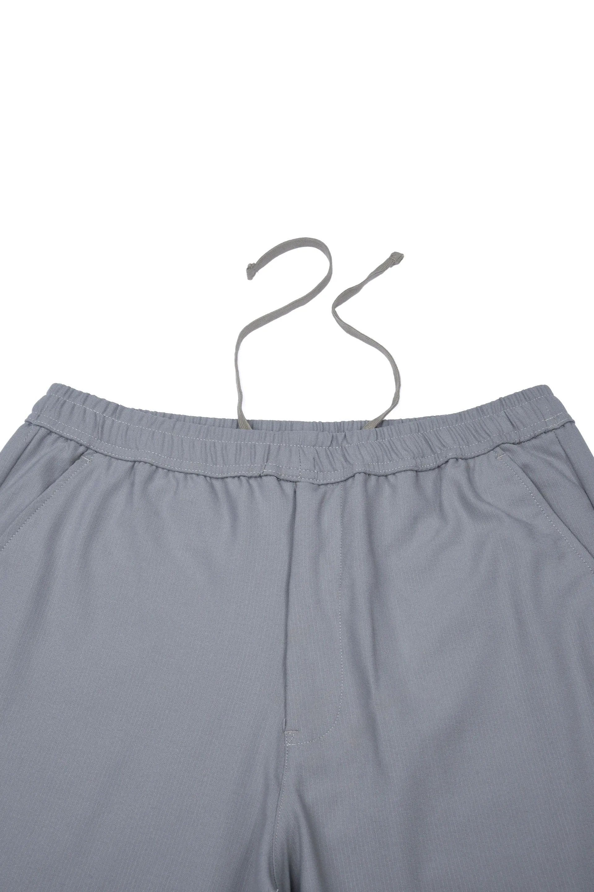 EASY IRON FLEXIWAIST RELAXED TROUSERS IN GREY