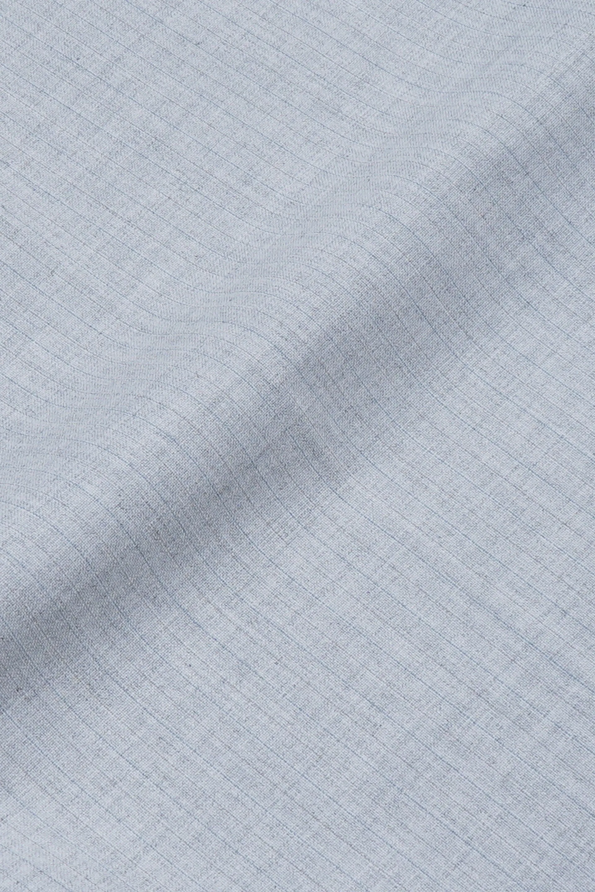 EASY IRON PINSTRIPED RELAXED PANTS IN GREY