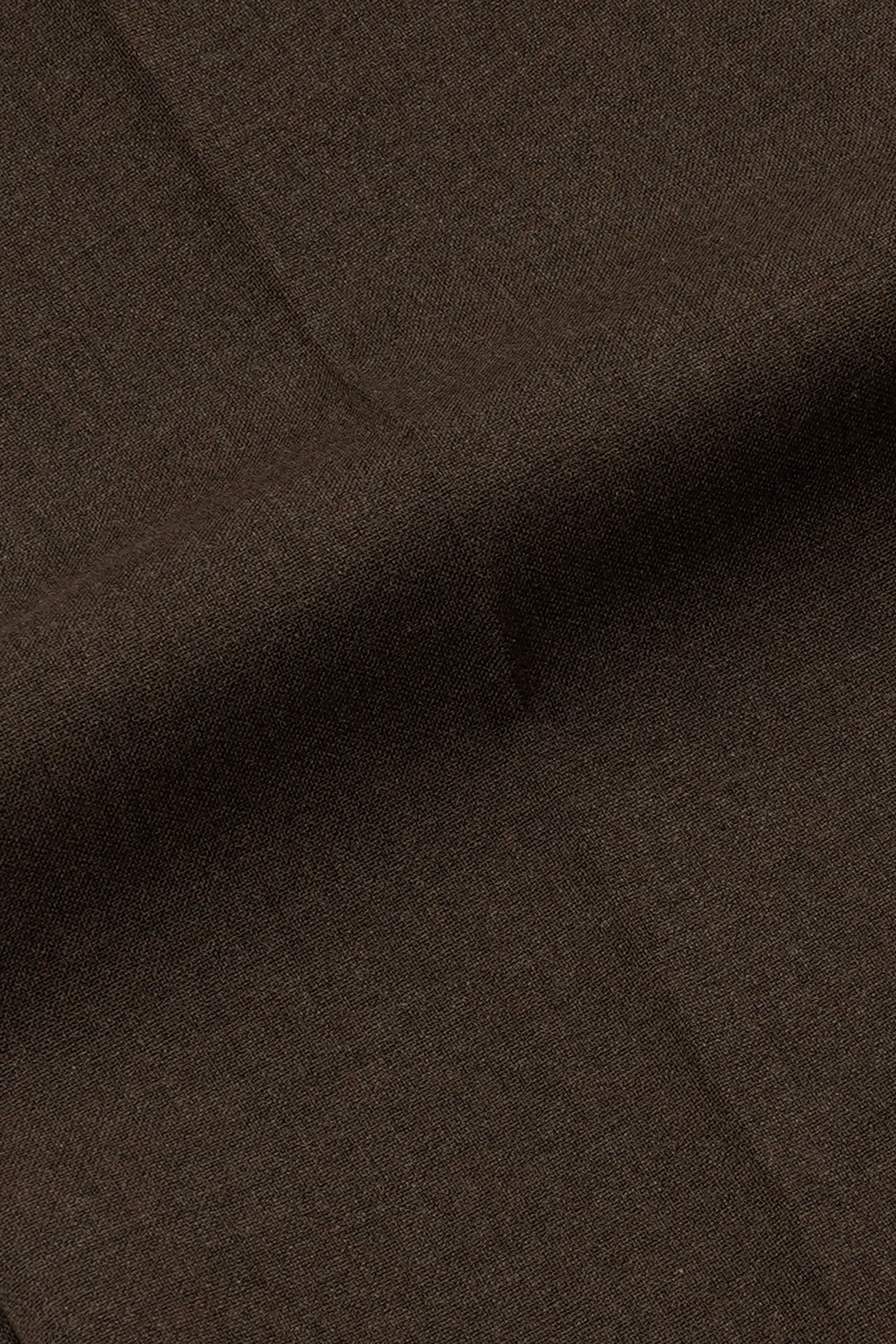 EASY IRON RELAXED TROUSERS IN BROWN