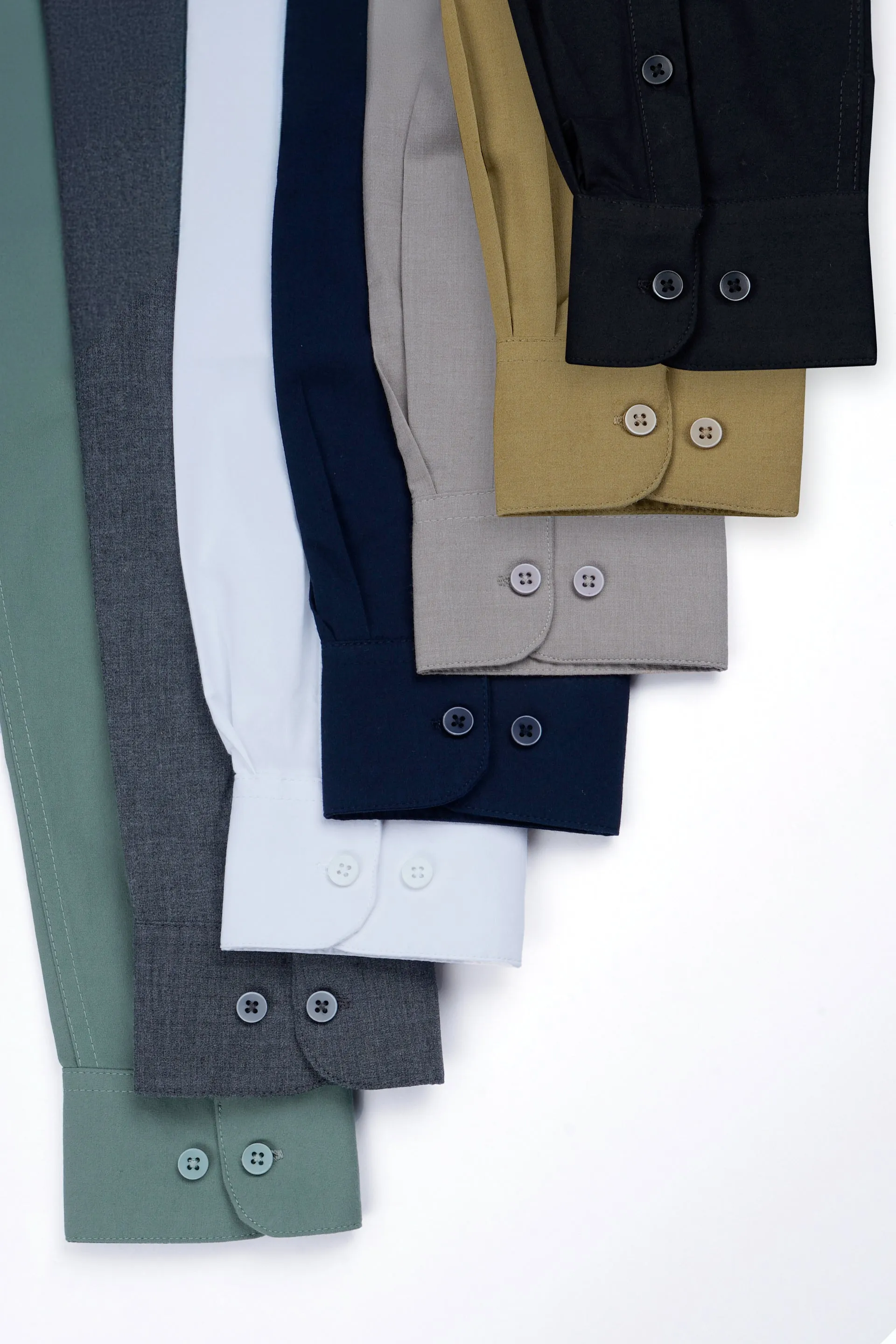 EASY IRON STRETCH SHIRT IN GREY