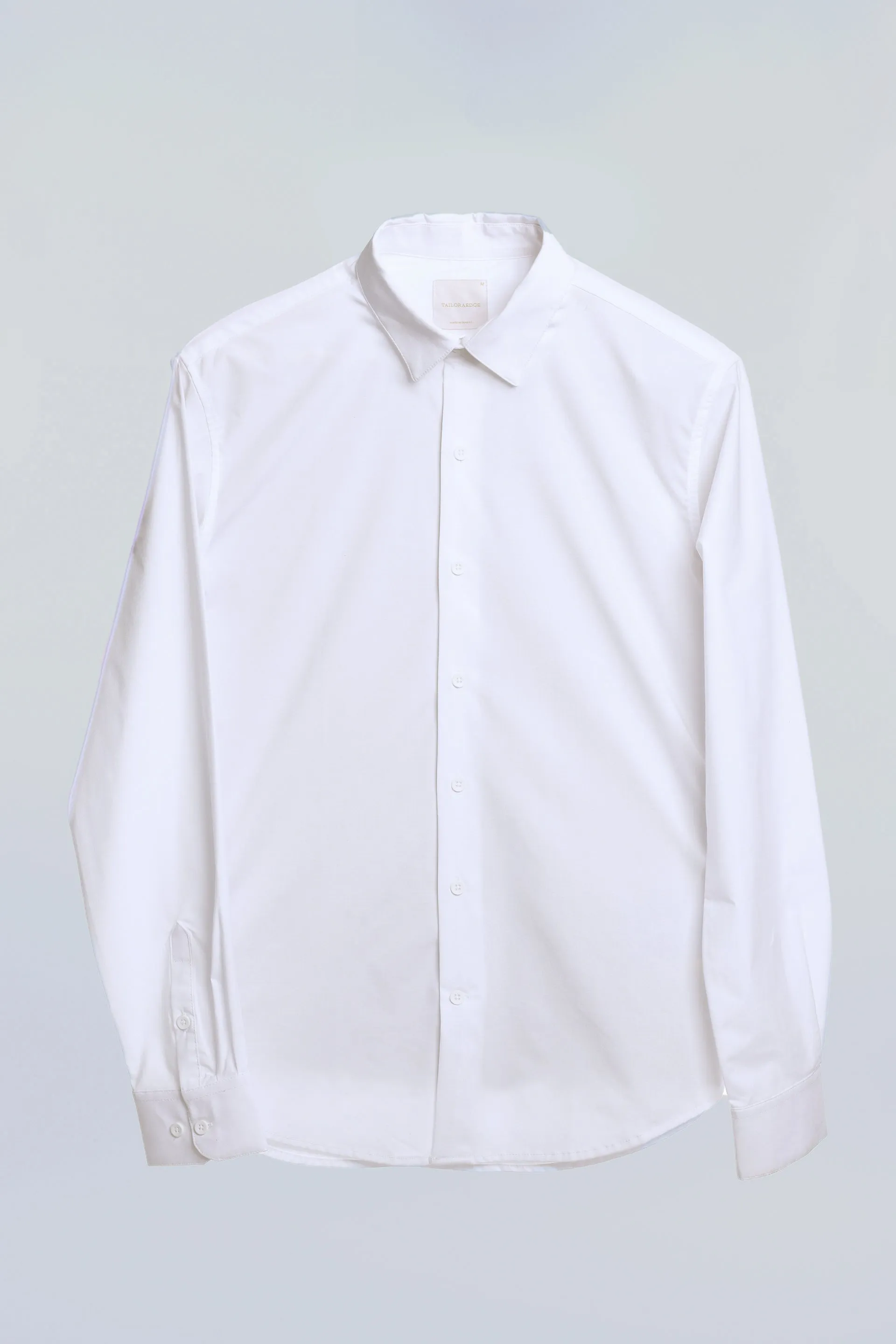 EASY IRON STRETCH SHIRT IN WHITE