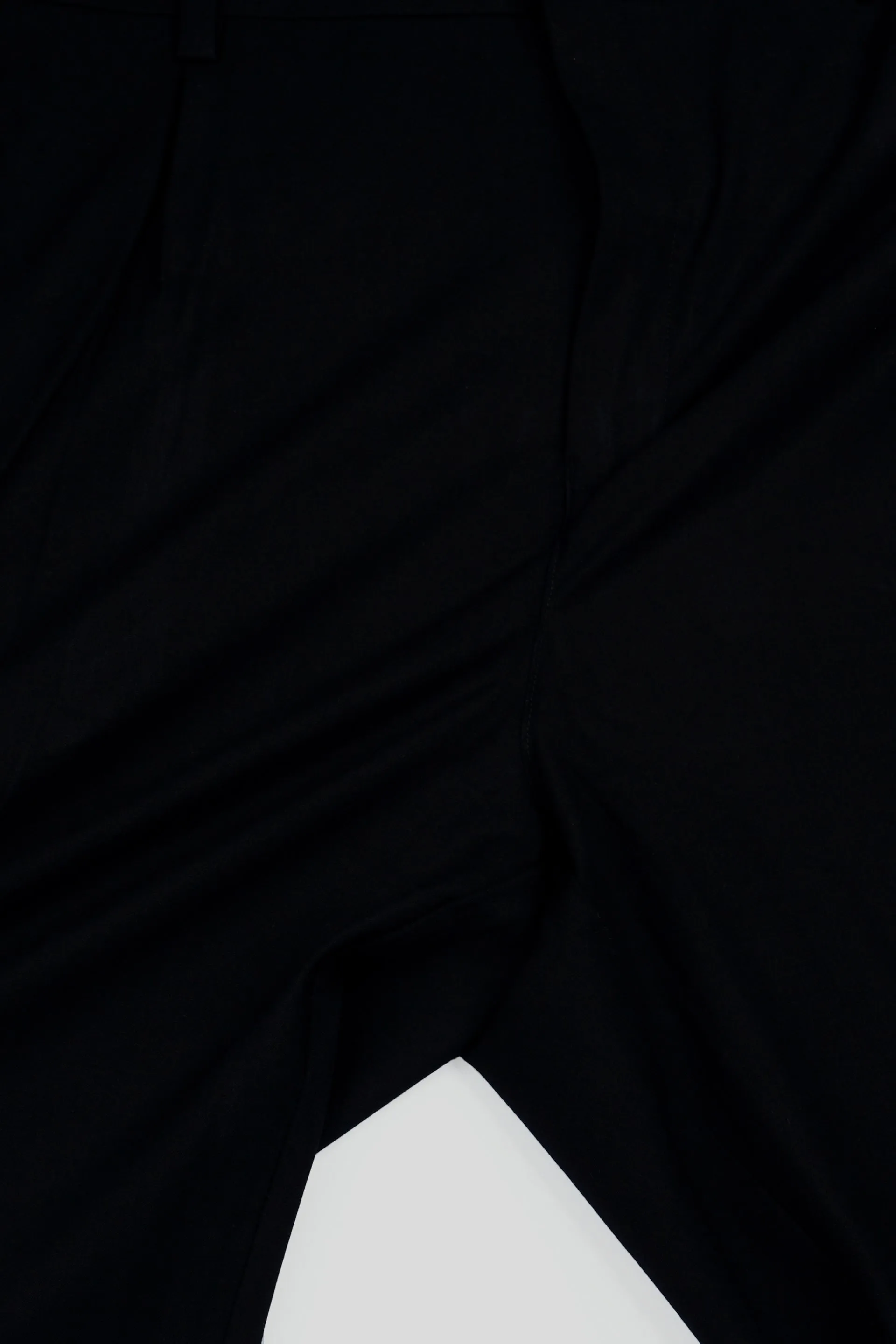 EASY IRON TAILORED TROUSERS IN BLACK