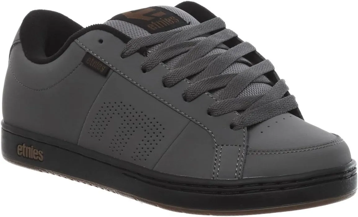 etnies Men's Kingpin Skate Sneakers Shoes Casual-Black