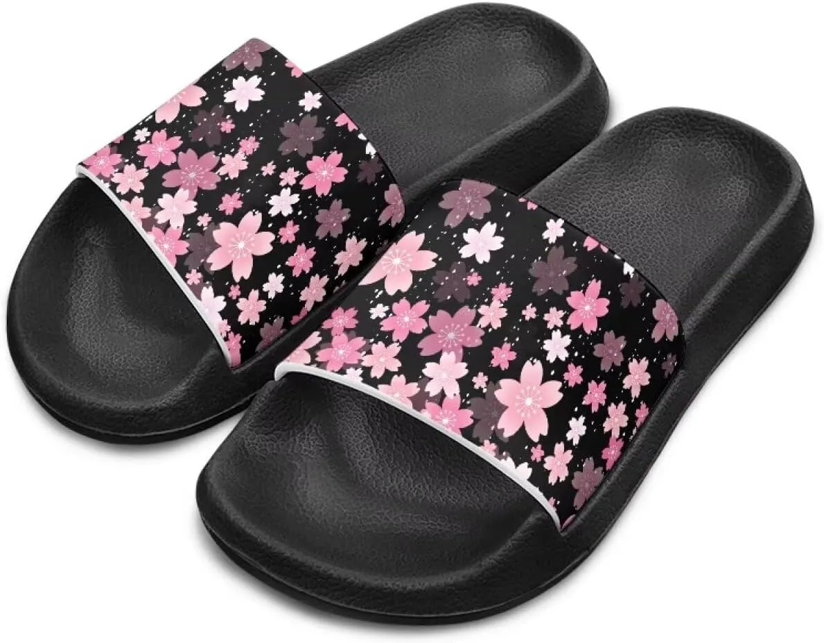 Girls Slides Kids Summer House Shoes for Boys Beach Pool Sporty Slides Shower Non Slip Swimming Gifts