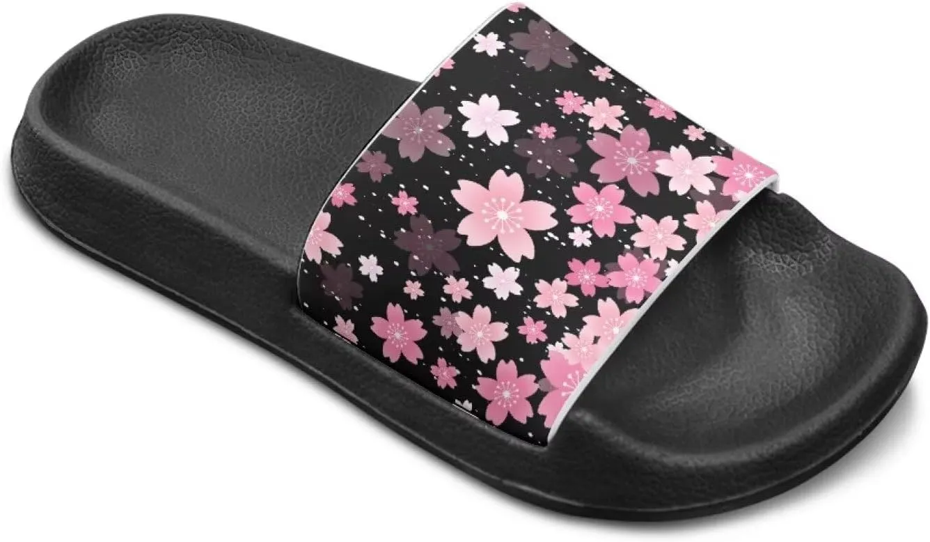 Girls Slides Kids Summer House Shoes for Boys Beach Pool Sporty Slides Shower Non Slip Swimming Gifts