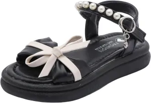 Kids Sandals Boys Girls Slide Shoes Comfortable Soft Sole Sandals Fashionable Open Toe Thick Sole Children Fisherman Water Beach Flat