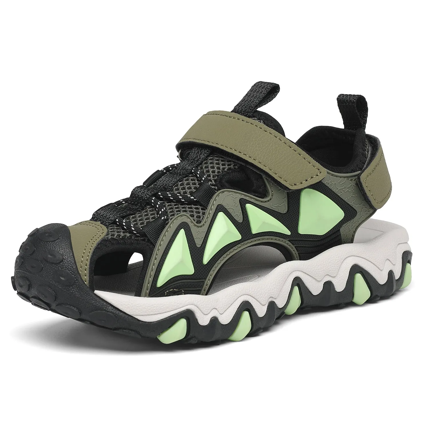 Kids Sport Sandals Boys Girls Closed Toe Water Shoes K811