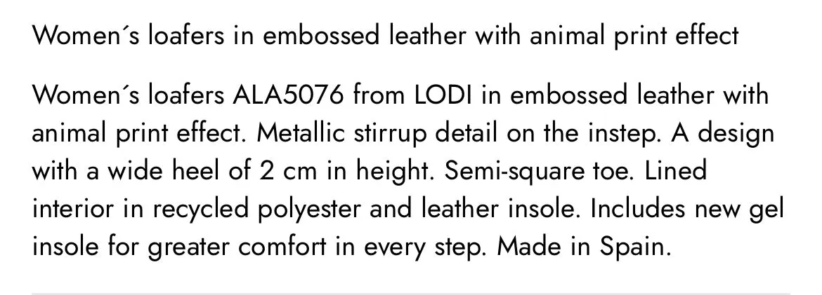 Lodi brown leather embossed loafers