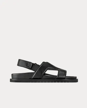 LV Oasis Black Sandals