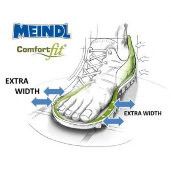 Meindl Men's Rapide Gore-Tex Trail Shoes (Dark Brown)