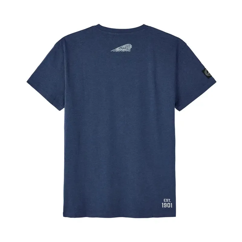 Men's I Script Watercolor T-Shirt, Blue