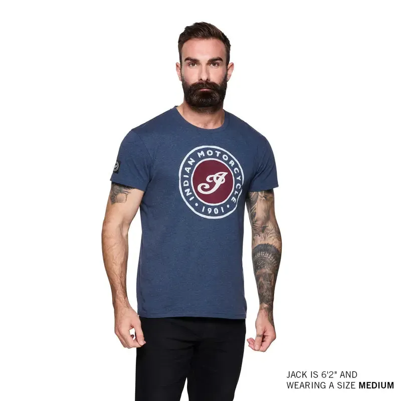 Men's I Script Watercolor T-Shirt, Blue