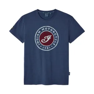 Men's I Script Watercolor T-Shirt, Blue