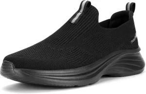 Mens Walking Shoes Slip On Tennis Shoe Athletic Gym Workout Shoes Comfortable Lightweight Cross Training Fashion Sneakers