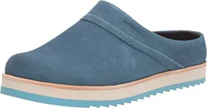 Merrell Juno Clog Suede Bluestone 10