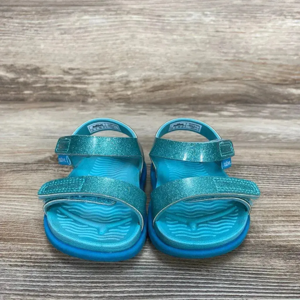 Native Charley Glitter Sandals sz 4c