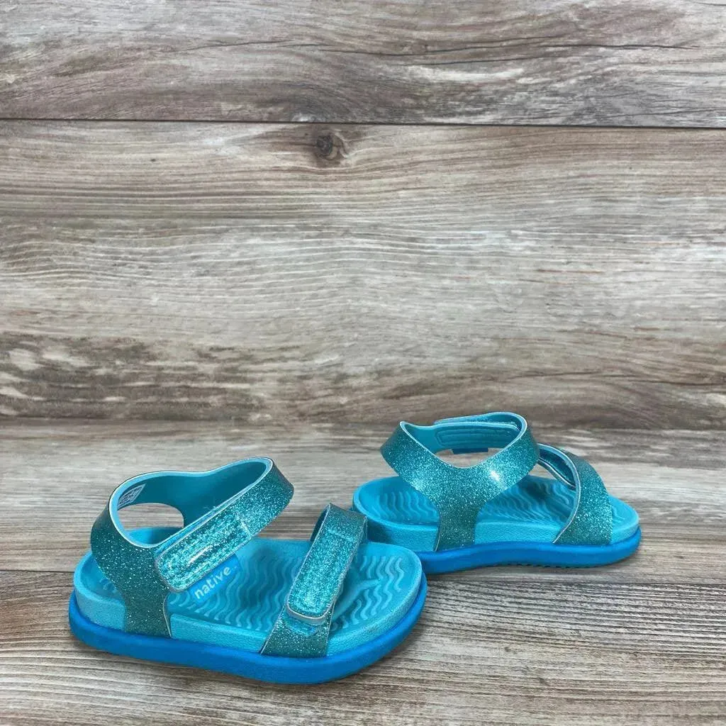 Native Charley Glitter Sandals sz 4c