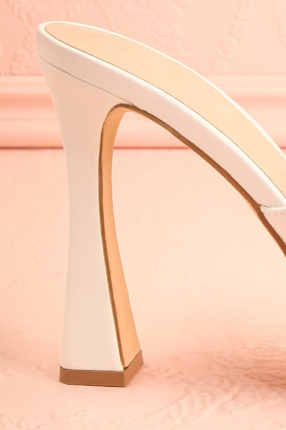 Nerthus White | High Heel Sandals