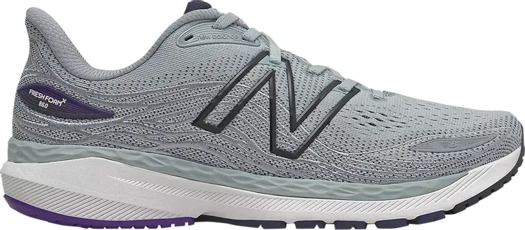 New Balance Fresh Foam X 860v12 'Light Aluminum' sneakers, gray