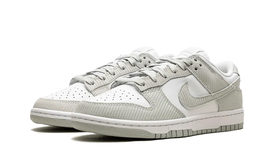 Nike Dunk Low Light Silver Corduroy (Women's)
