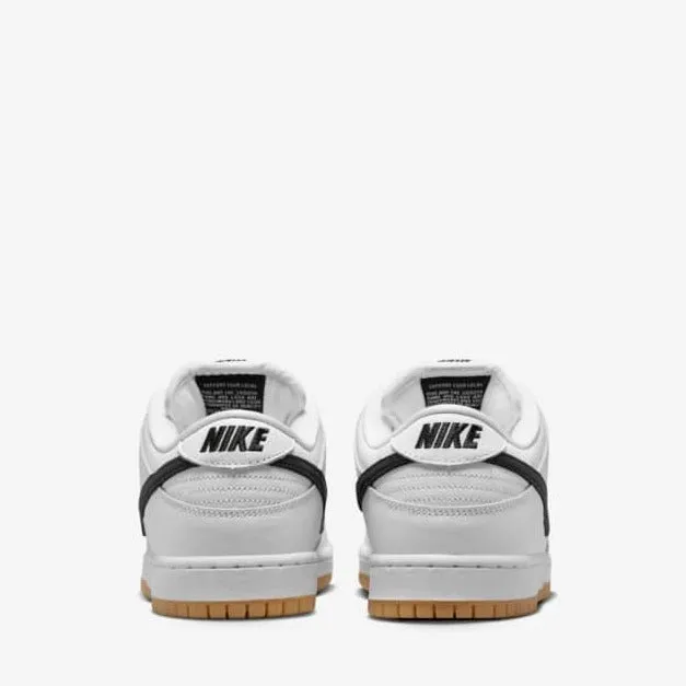 Nike SB Dunk Low White and Gum Light Brown