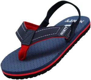 Norty TODDLER BOY'S 5-10 SANDAL NAVY RED