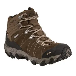 Oboz Women's Bridger Mid Waterproof - Walnut