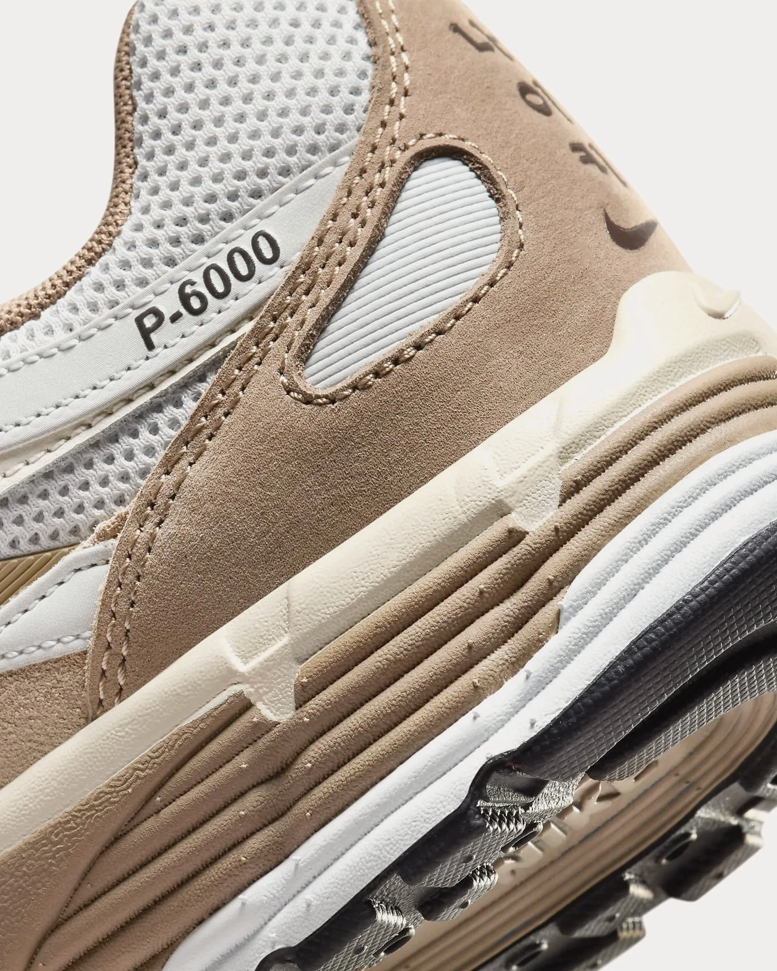 P-6000 Premium Photon Dust / Light Bone / Pale Ivory / Khaki Low Top Sneakers