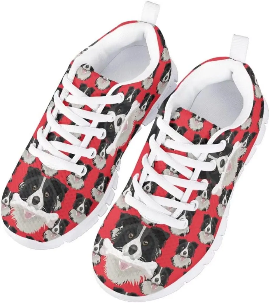 PinUp Angel Girl Running Shoes Lightweight Tennis Shoes Non Slip Workout Shoes Breathable Mesh Walking Sneakers