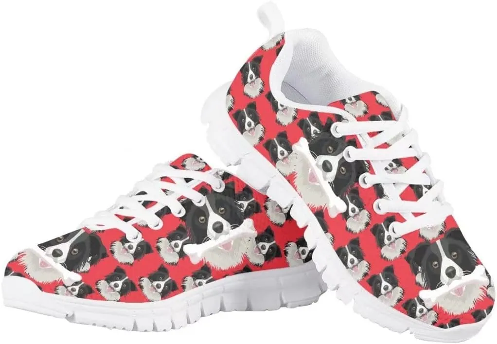 PinUp Angel Girl Running Shoes Lightweight Tennis Shoes Non Slip Workout Shoes Breathable Mesh Walking Sneakers