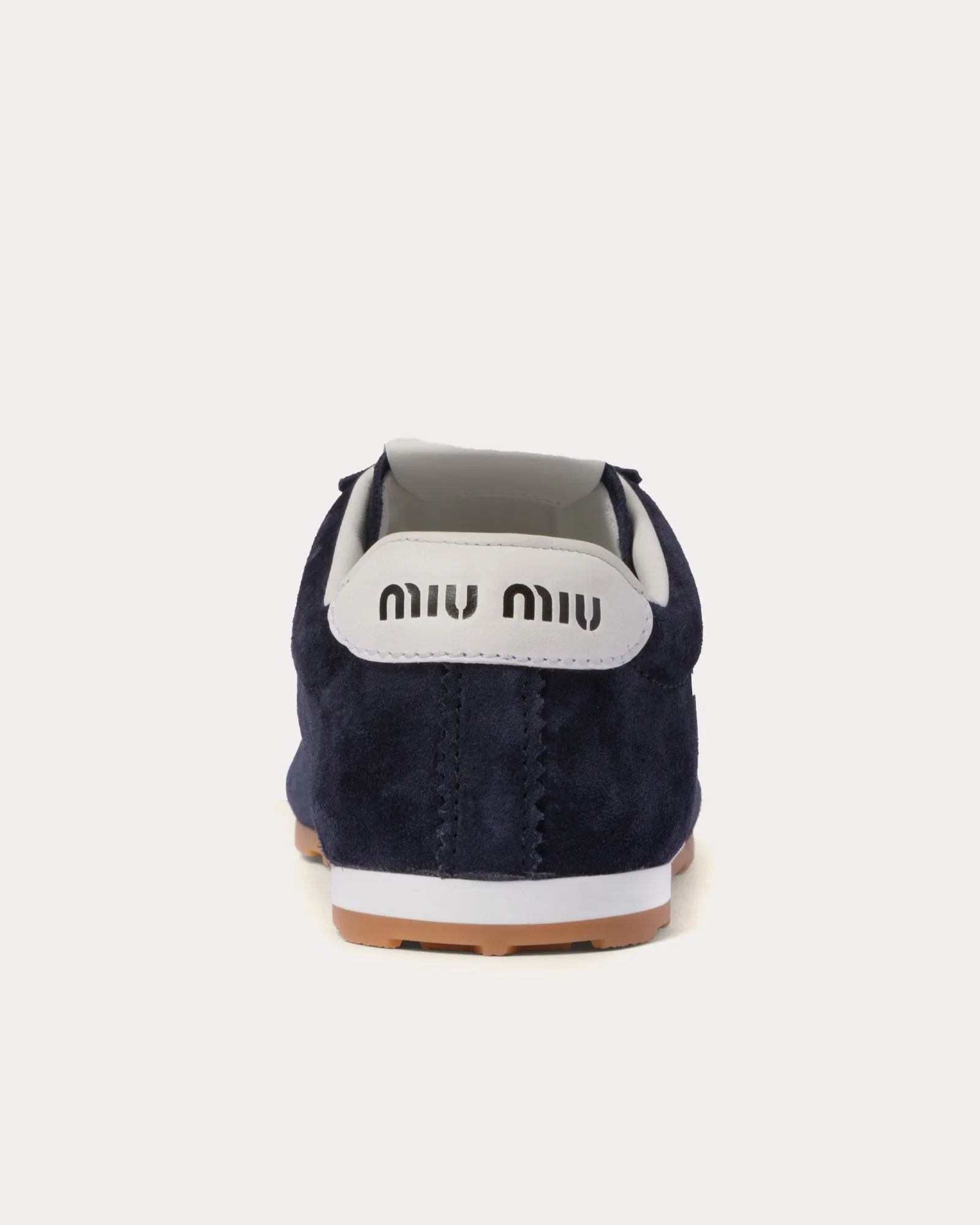 Plume Suede Navy Low Top Sneakers