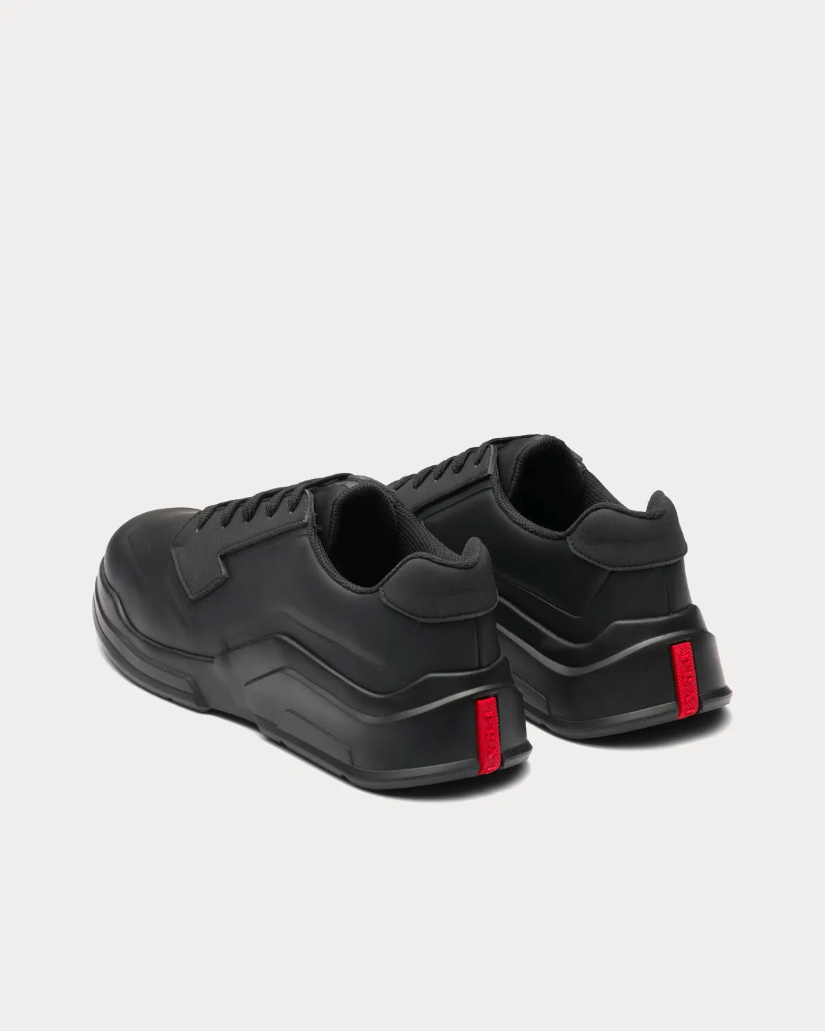 Polarius Black Low Top Sneakers
