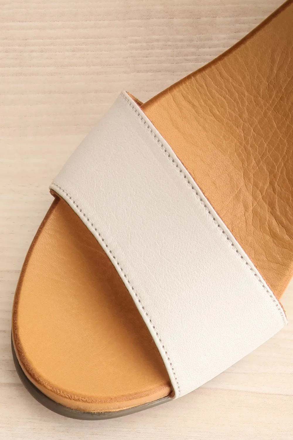 Quainton White | Wedge Sandals