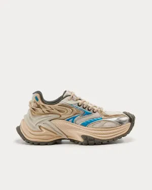 Rattlesnake Light Brown Low Top Sneakers
