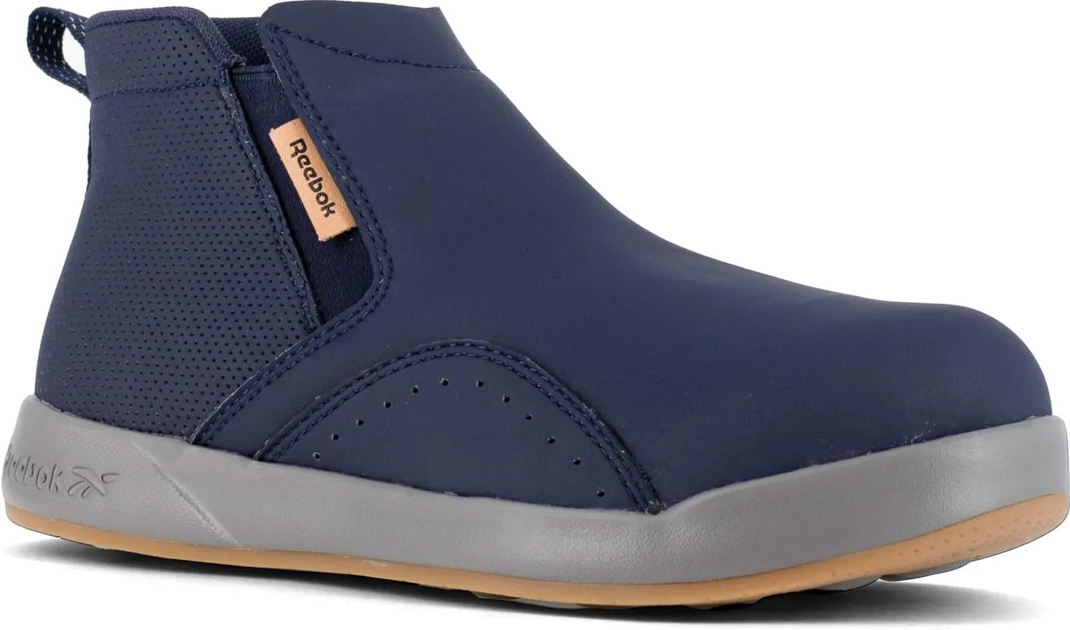 Reebok Women's Rb236 Ever Road 3.0 DMX Work Construction Oxford Shoe Black and Grey Safety