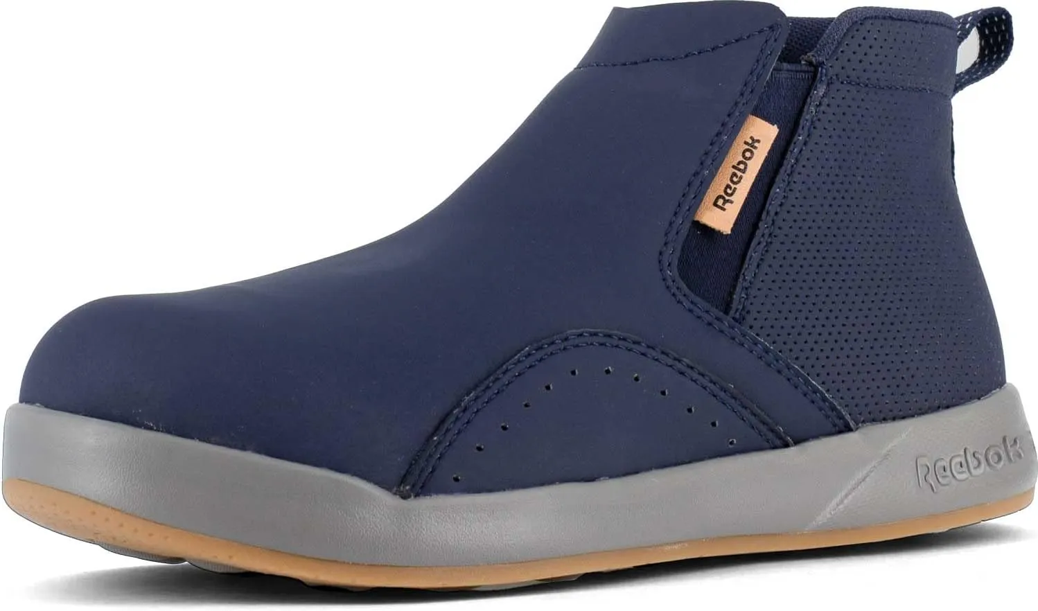 Reebok Women's Rb236 Ever Road 3.0 DMX Work Construction Oxford Shoe Black and Grey Safety