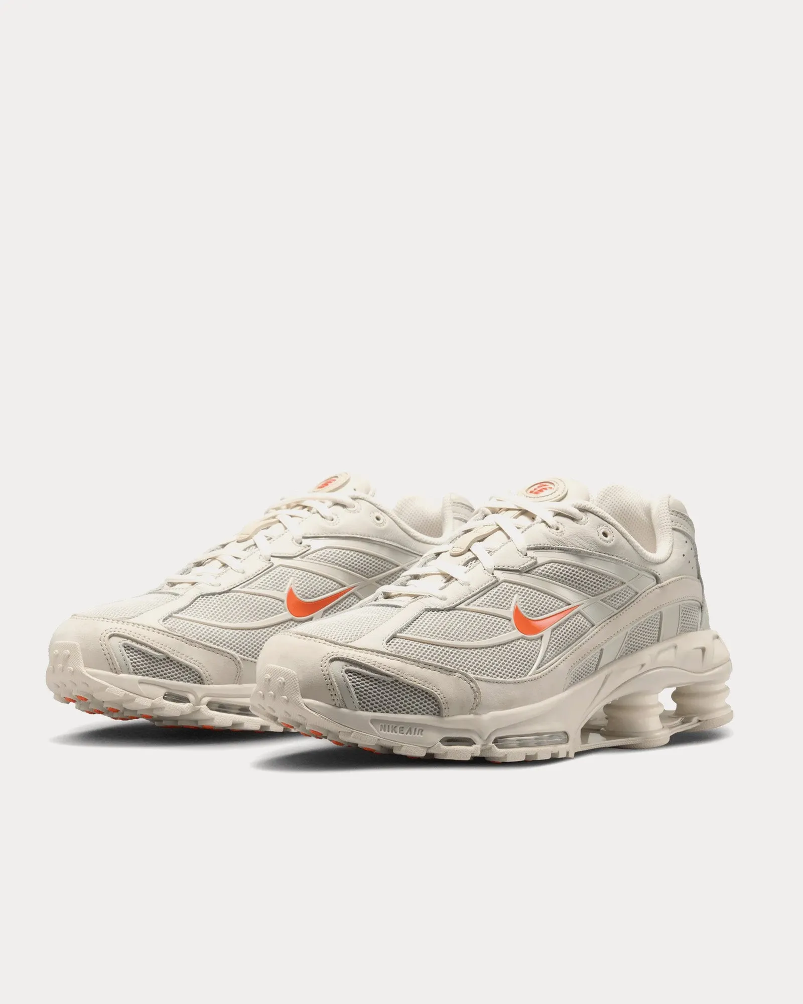Shox Ride 2 Light Bone / Turf Orange / Phantom Low Top Sneakers