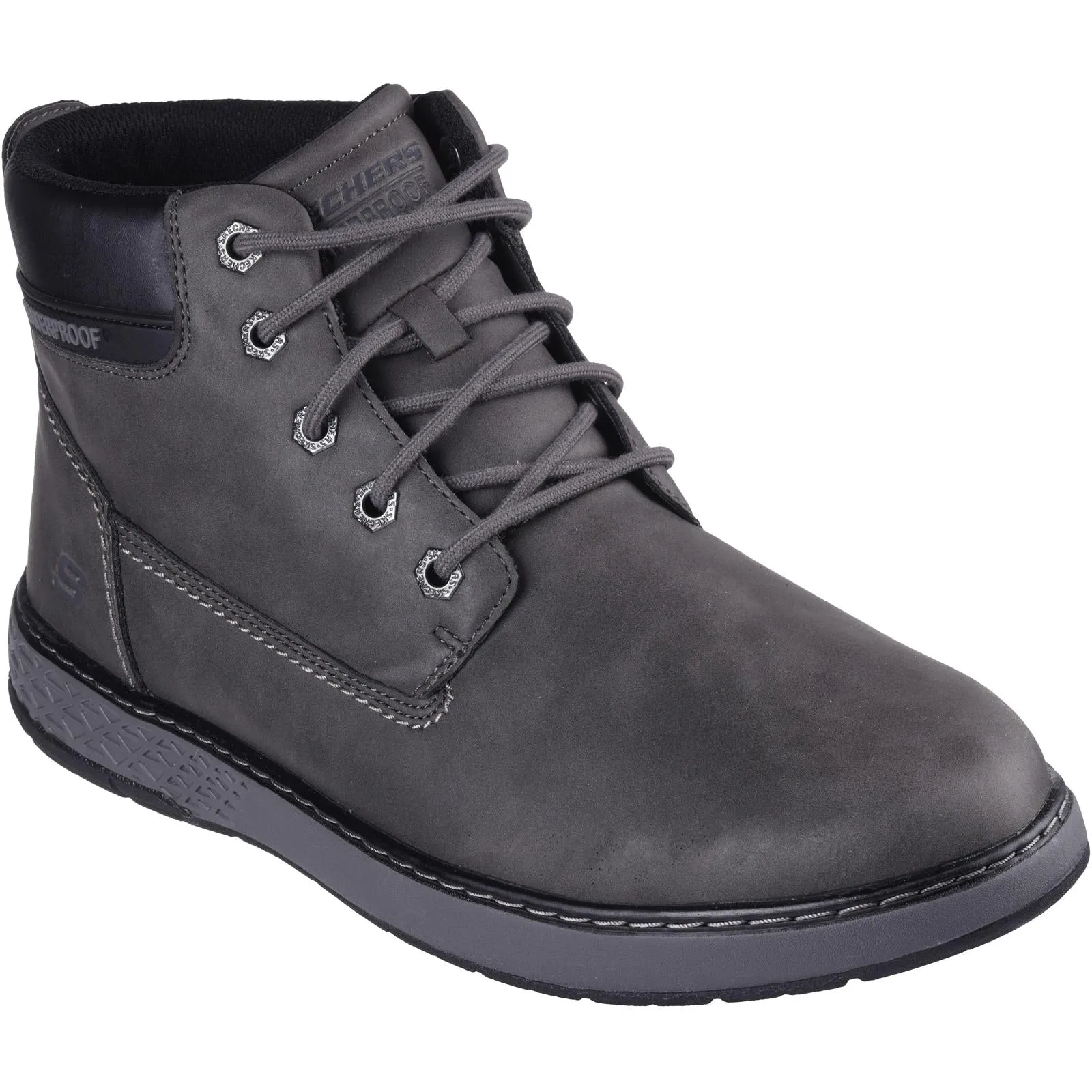 Skechers Mens Garlan Deno Waterproof Boots