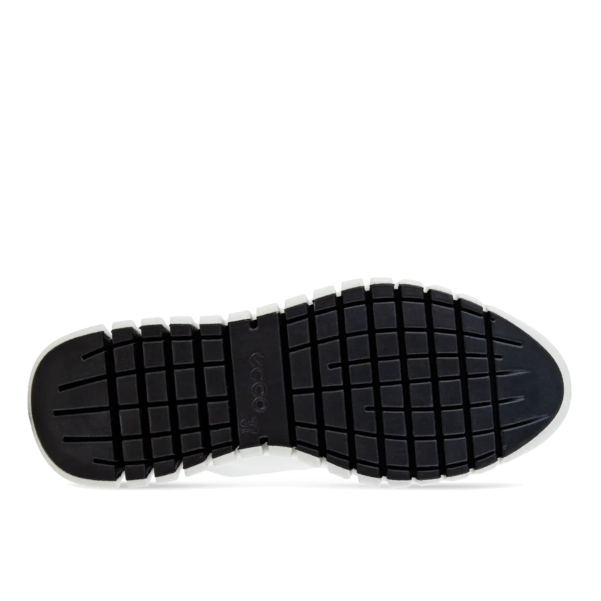 Sneaker Ecco Gruuv Suola Flessibile Pelle White/Light Grey