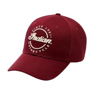 Spirit Icon Embroidered Cap, Red