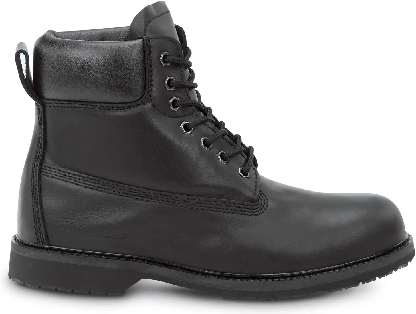 SR Max Duluth, Men's Black, 6 Inch, Waterproof, MaxTrax Slip Resistant, Soft Toe Work Boot