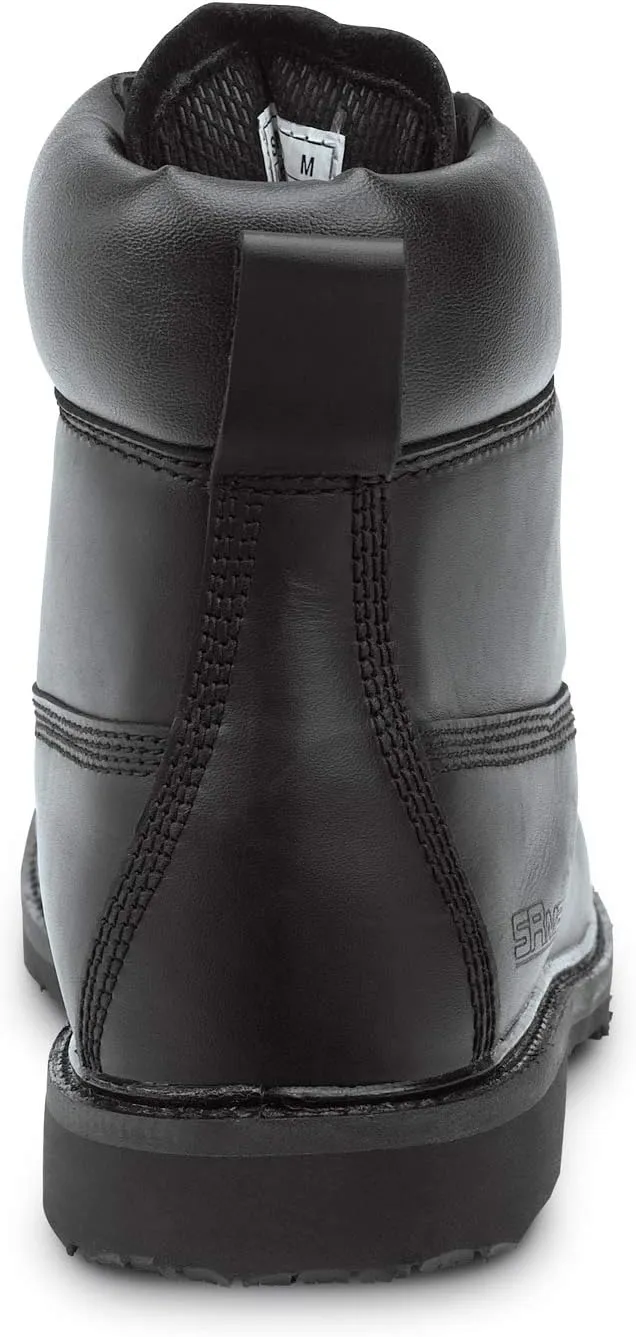 SR Max Duluth, Men's Black, 6 Inch, Waterproof, MaxTrax Slip Resistant, Soft Toe Work Boot
