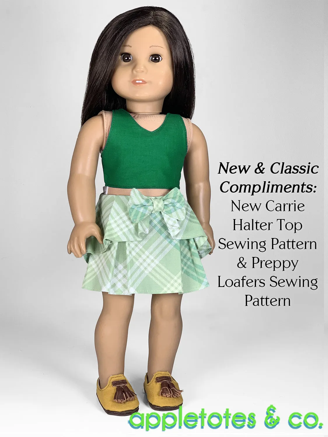 Tara Skirt 18 Inch Doll Sewing Pattern