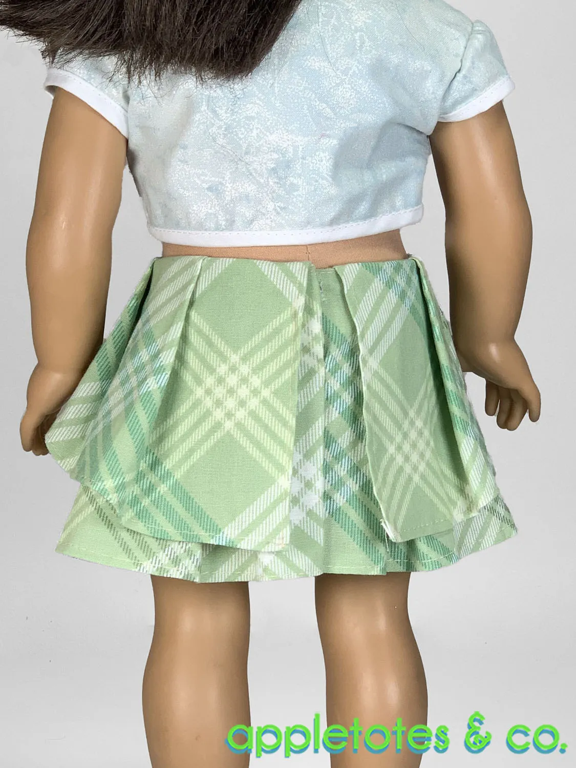 Tara Skirt 18 Inch Doll Sewing Pattern
