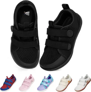 Toddler Shoes Boys Girls Kids Wide Toe Box Barefoot Shoes Breathable Zero Drop Non-Slip Sneakers for Toddler/Little Kid/Big Kid