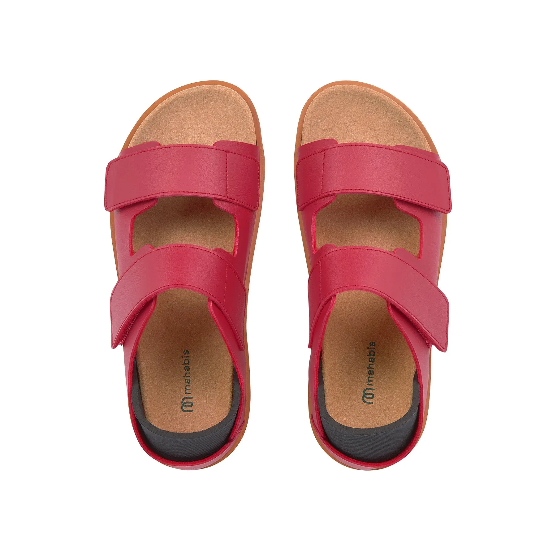 Tova Sandals in Ruby