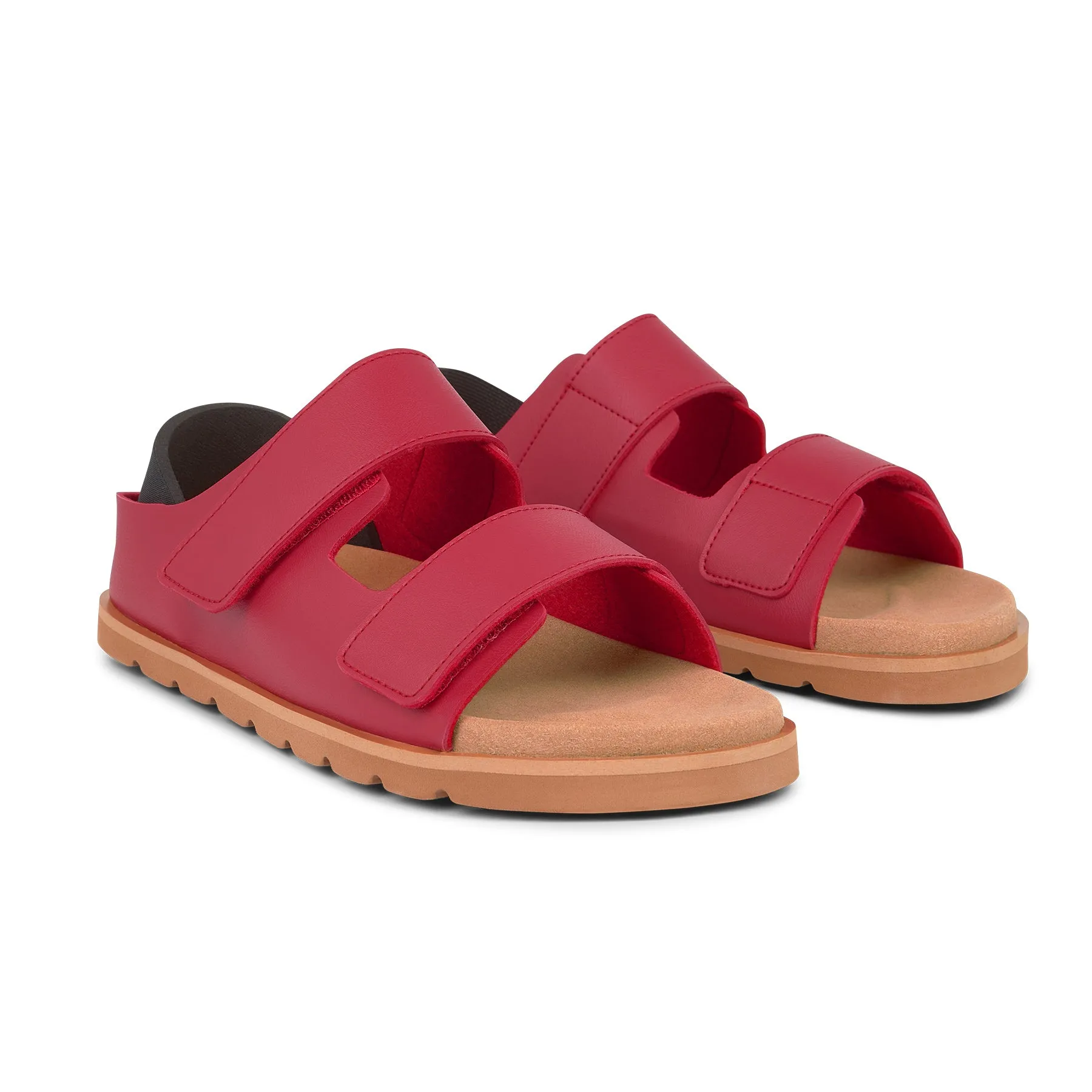 Tova Sandals in Ruby