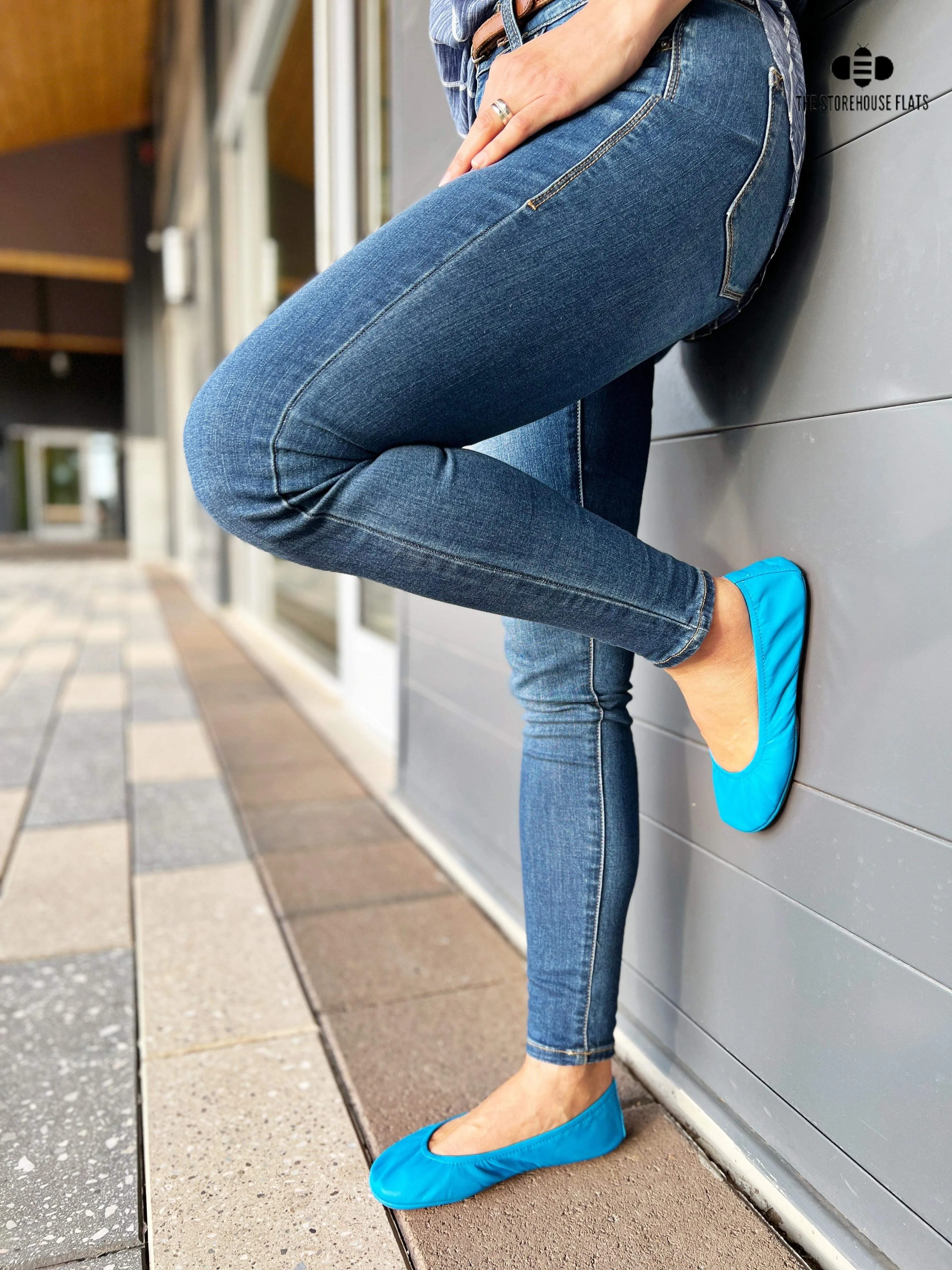 Turquoise Storehouse Flats Classics